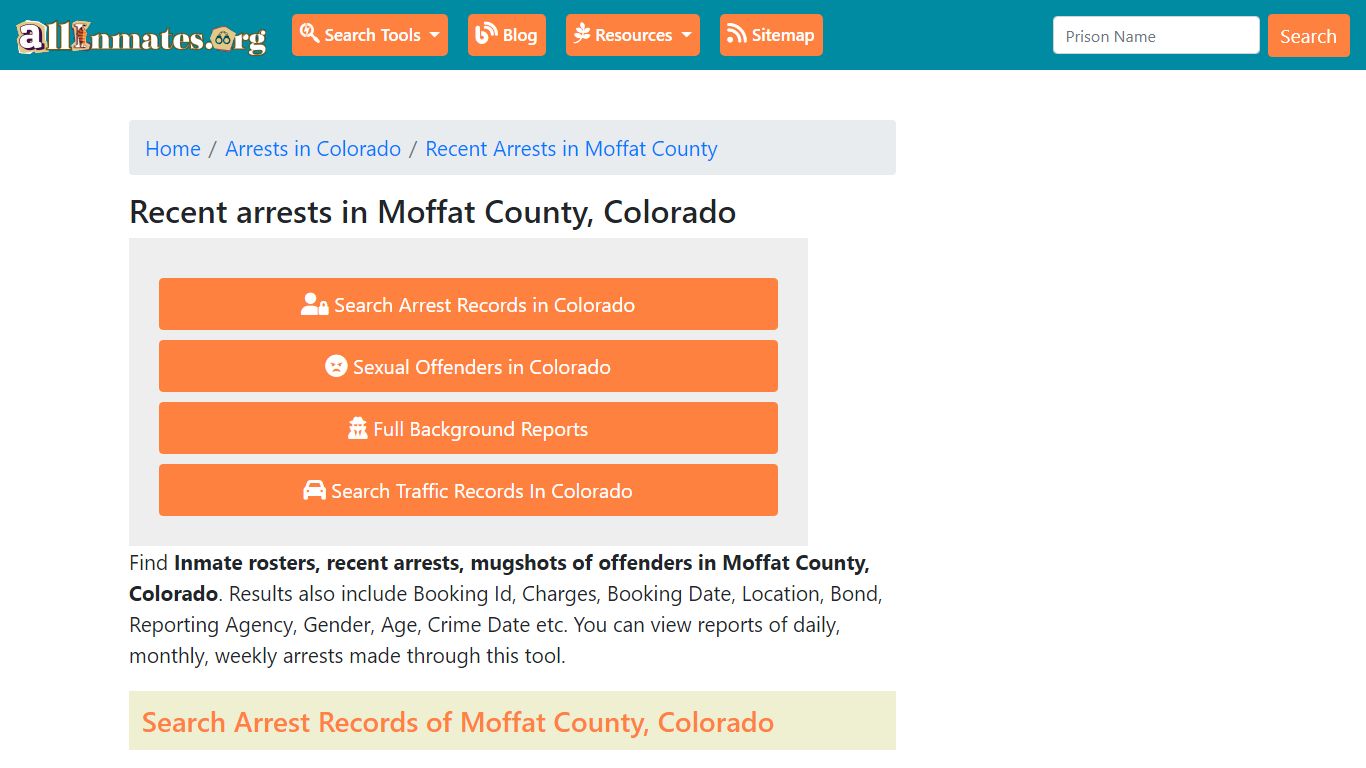 Recent arrests in Moffat County, Colorado | Mugshots, Rosters, Inmates ...